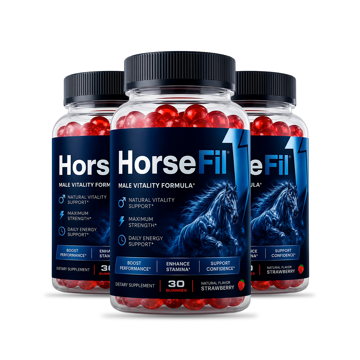 HorseFil 3 bottle bundle, 90 day supply